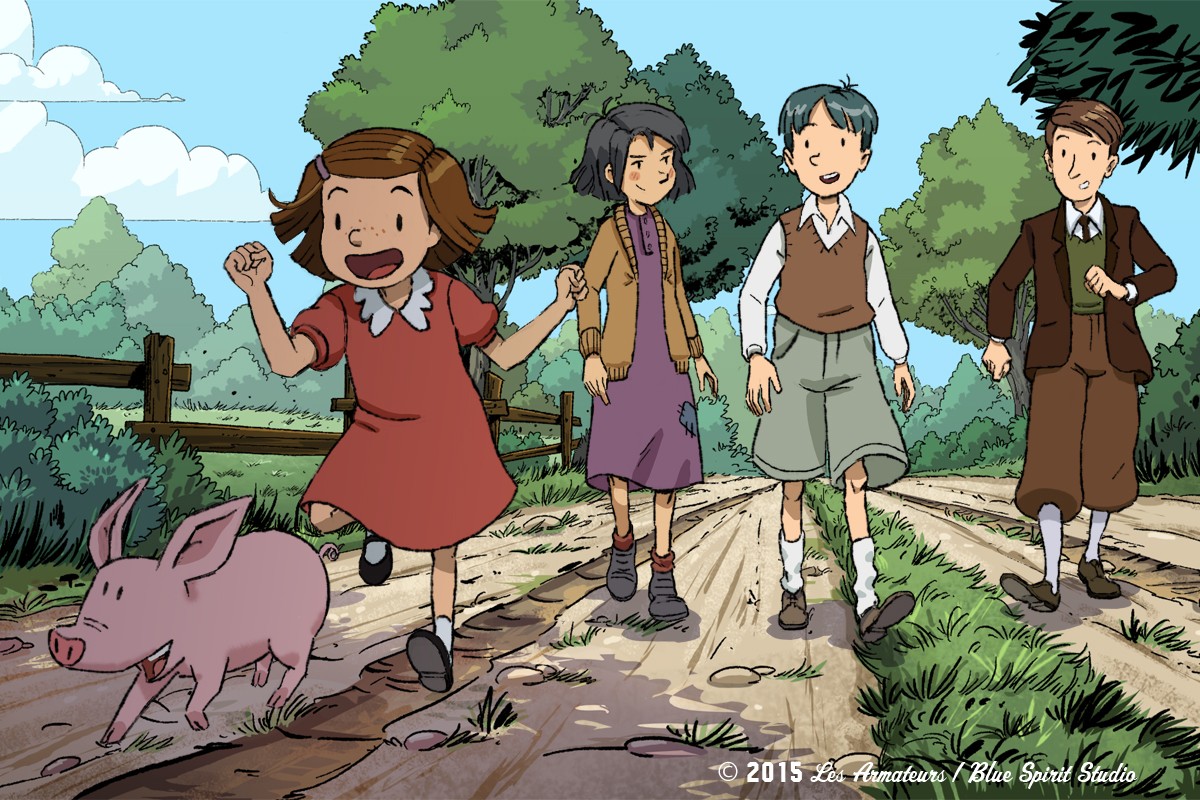 二战历史卡通《悠悠长假》系列获法国年度最佳儿童节目奖