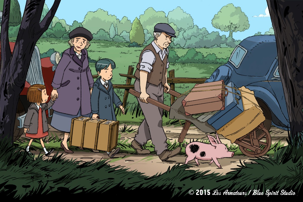 二战历史卡通《悠悠长假》系列获法国年度最佳儿童节目奖
