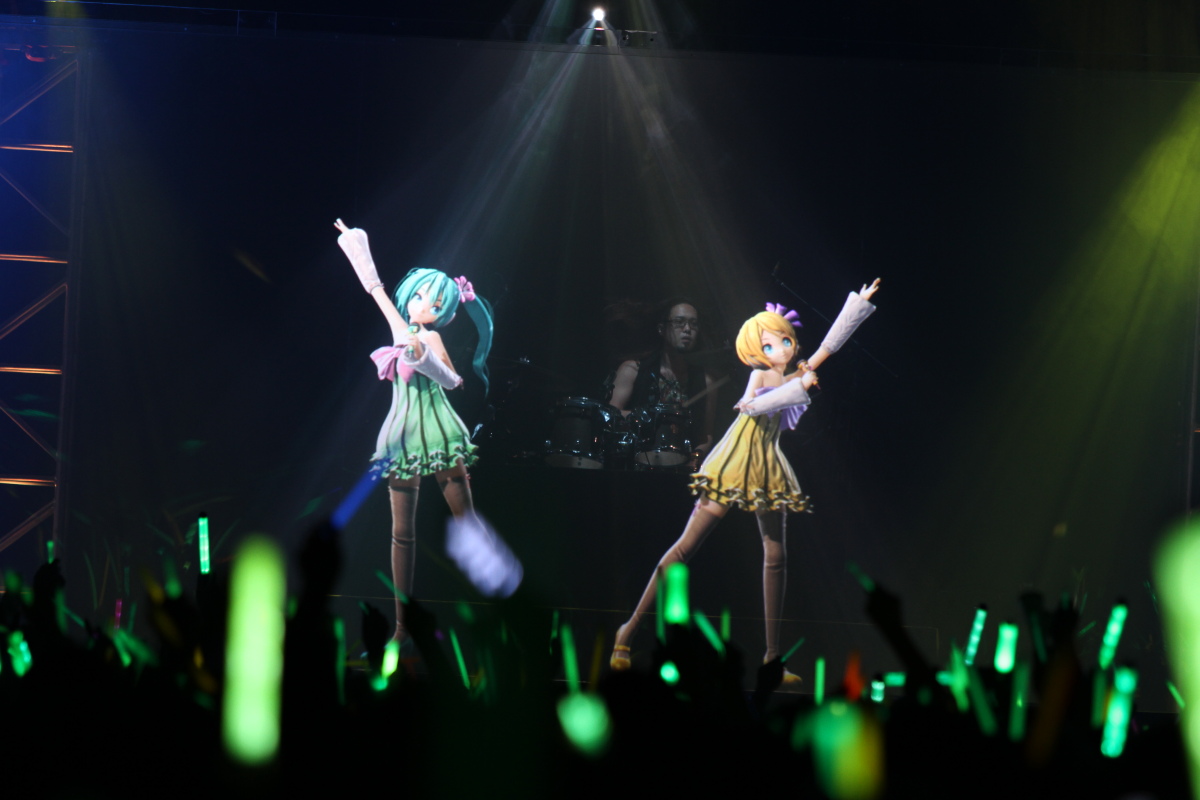 人气虚拟偶像「初音未来」台湾首次演唱会「mikupa 」