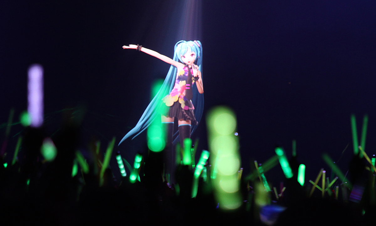 人气虚拟偶像「初音未来」台湾首次演唱会「mikupa 」