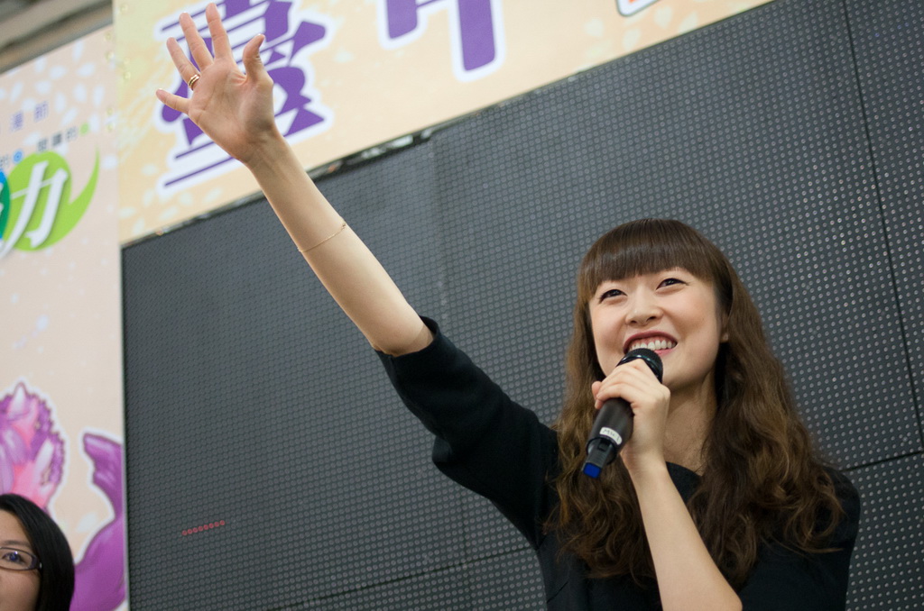 能登麻美子、台湾で大人気  
