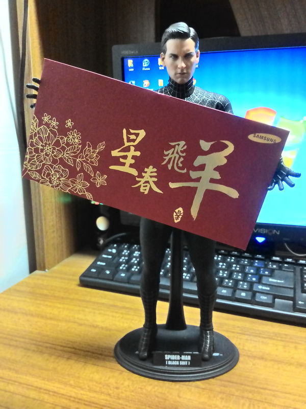 Hot Toys MMS 黑蜘蛛人 q s 的創作 巴哈姆特