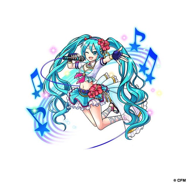 《unison league》与「初音未来」等多位虚拟歌手举行