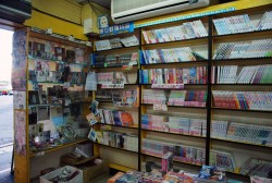 漫畫小子的書籍及精品陳列