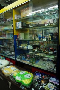 漫畫小子的二樓精品陳列