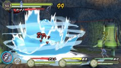 鳴人&大和的連攜忍術「颶風水渦之術」