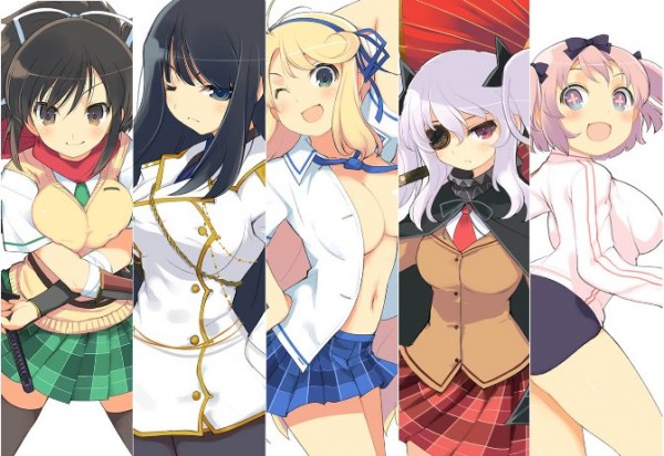 登場忍者美少女們