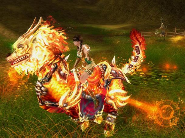 熾火麟:散發著燃盡一切的熾烈之炎,傳說中的火之神獸