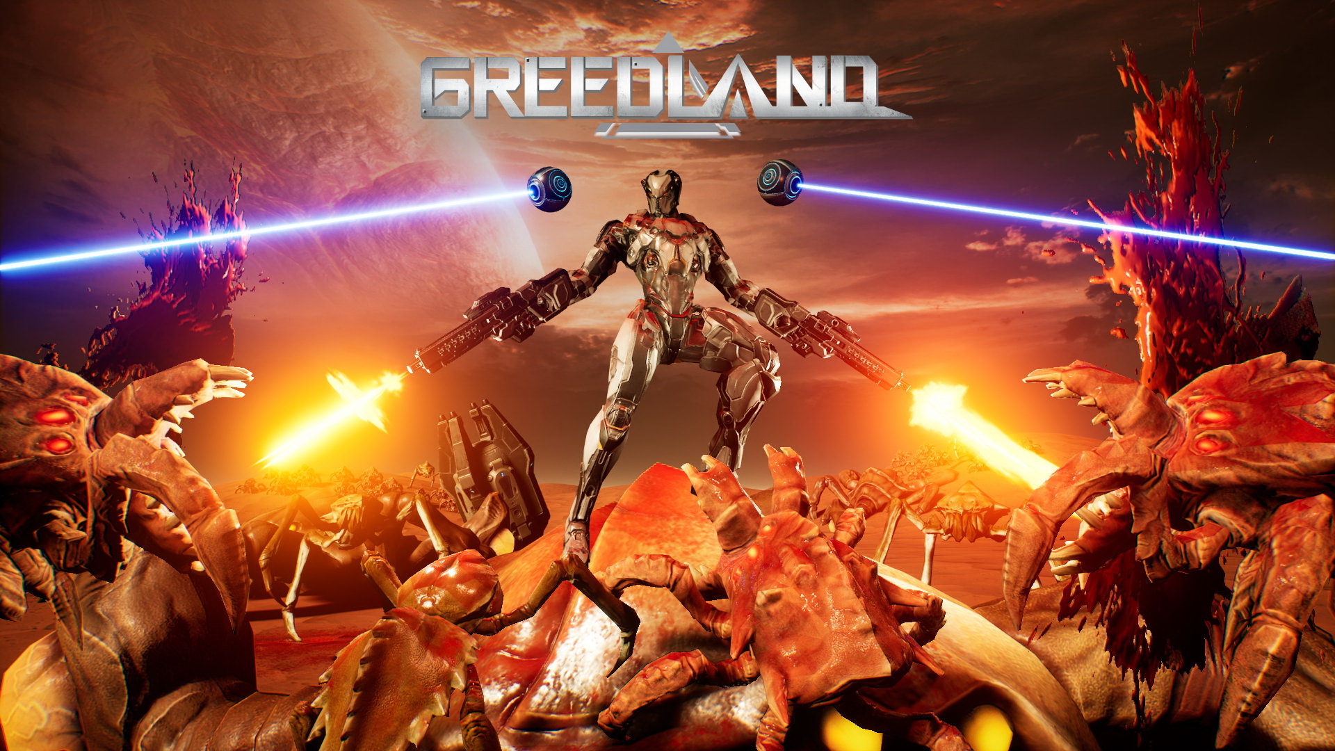 射擊動作遊戲《貪婪大地》登陸 Microsoft Store　新增雙足泰坦與輕型泰坦《GREEDLAND》 - 巴哈姆特