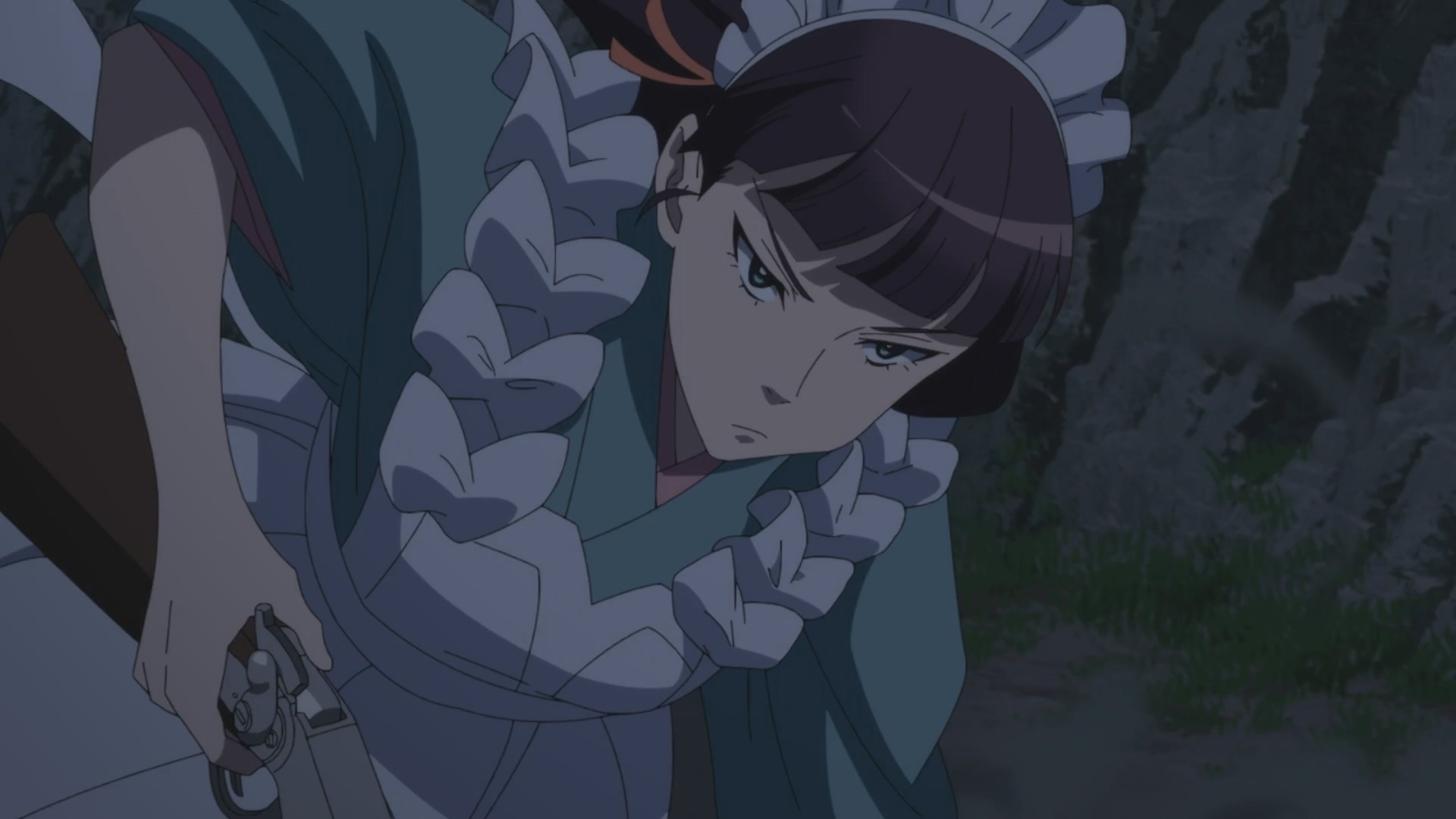 馳井静句(CV:小市眞琴)與津軽大打出手,紮實又流暢的動作橋段值得一看 image