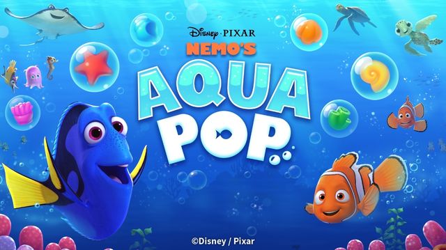 《海底總動員》改編益智新作《Nemo's Aqua POP》今日問世 與尼莫、多莉展開水中益智旅行