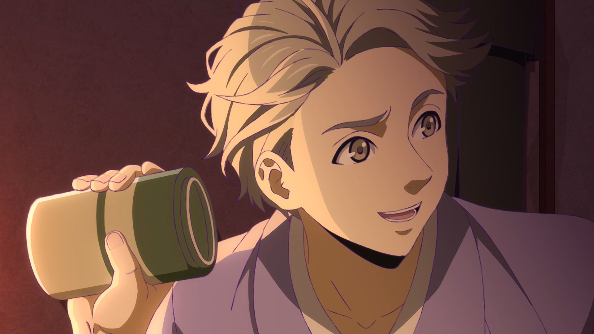 前一天,石川硬是把京助拉去了青樓,而且還想偷聽京助的初體驗 image