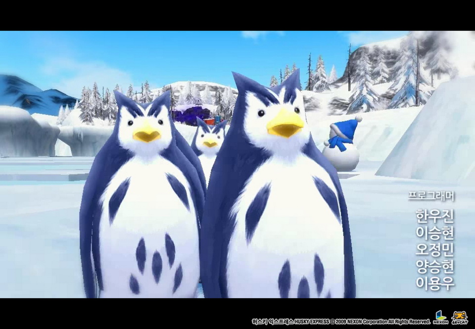 冒險過程中當然也會遇到其他極地動物