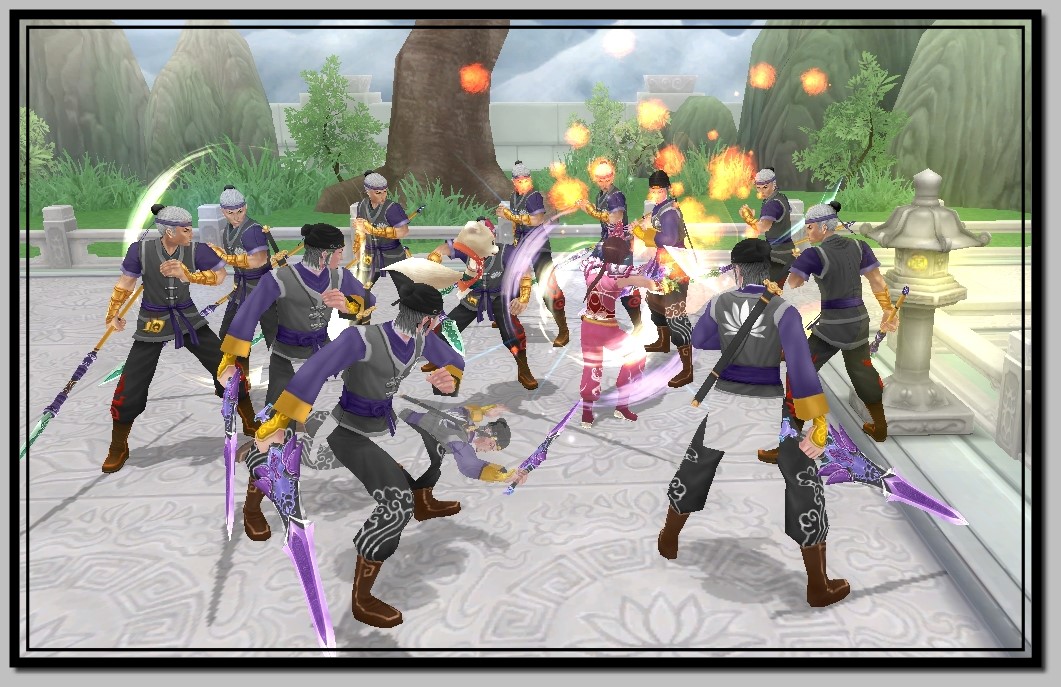 天山門人,各個身懷絕技