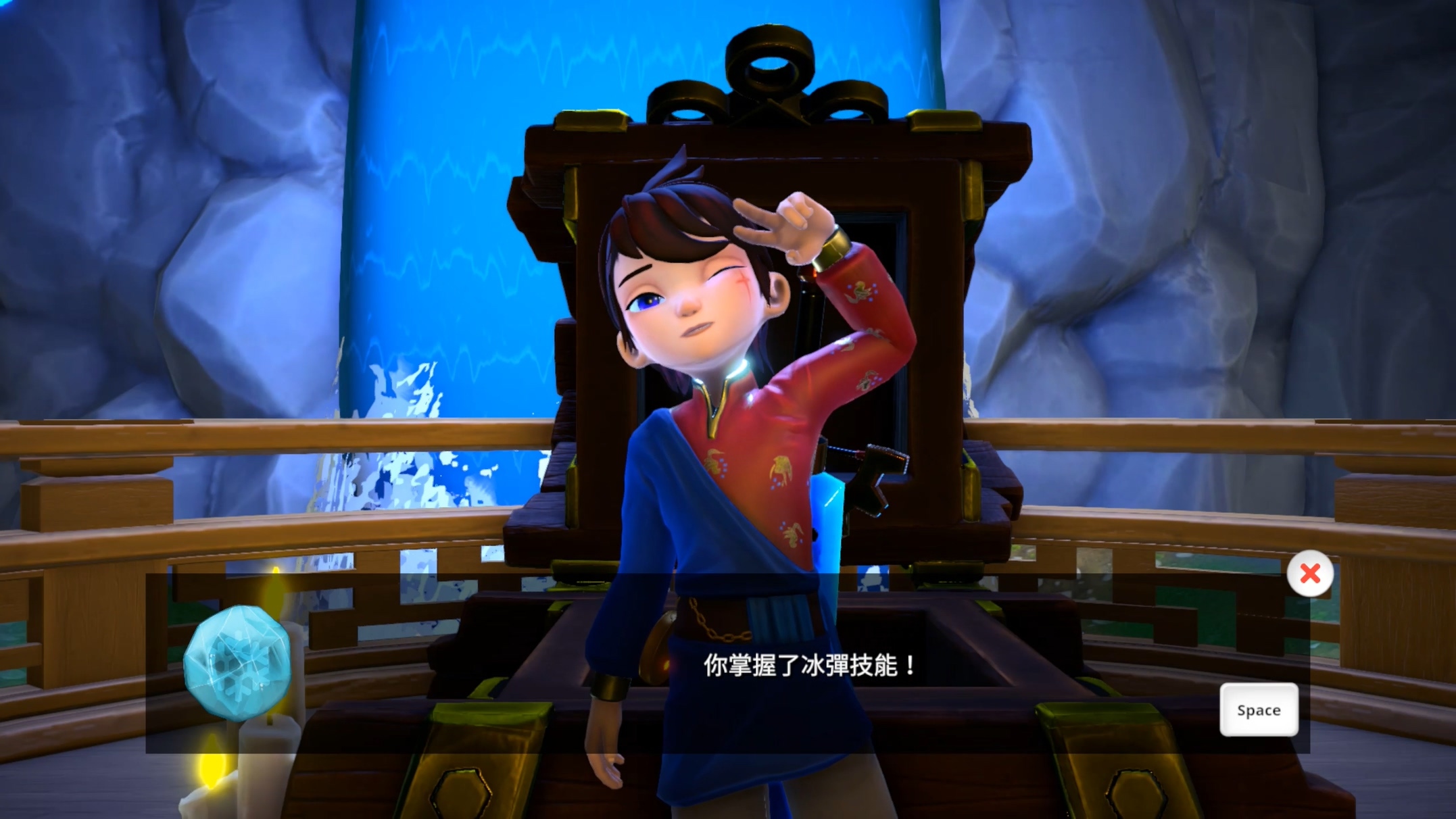 既然已經有大部分的能力,那麼回頭逛地圖也行 image