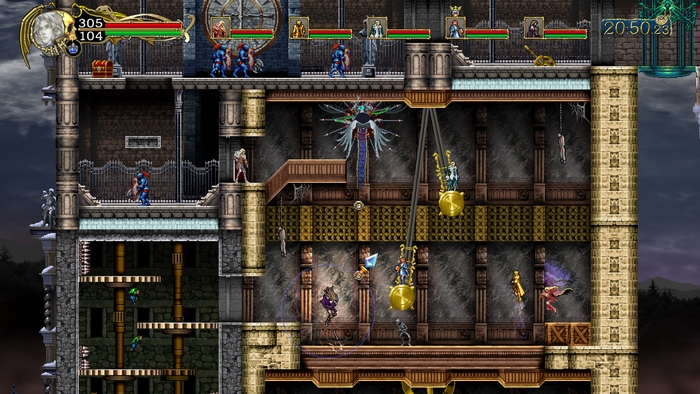 惡魔城 絕望協奏曲 歷代角色齊登場多人合作挑戰死敵德古拉 Castlevania Harmony Of Despair 巴哈姆特
