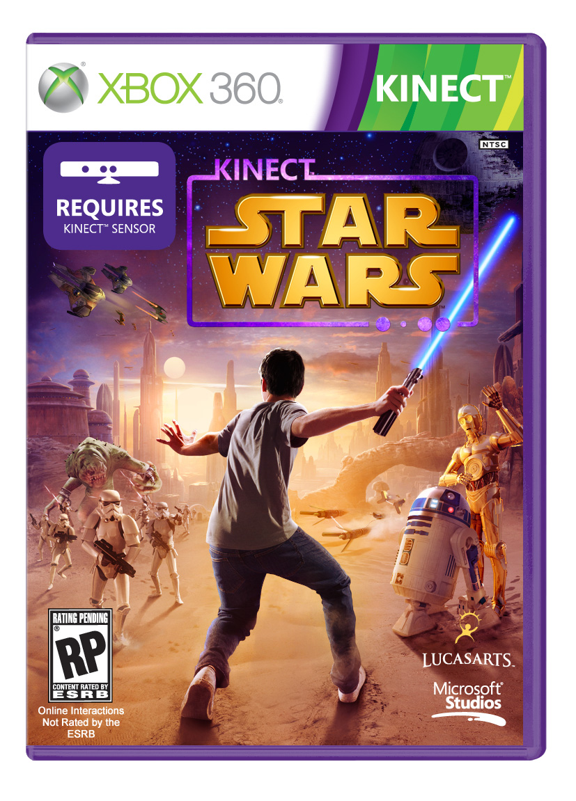 《Kinect 星際大戰》中文版遊戲片售價 1290 元