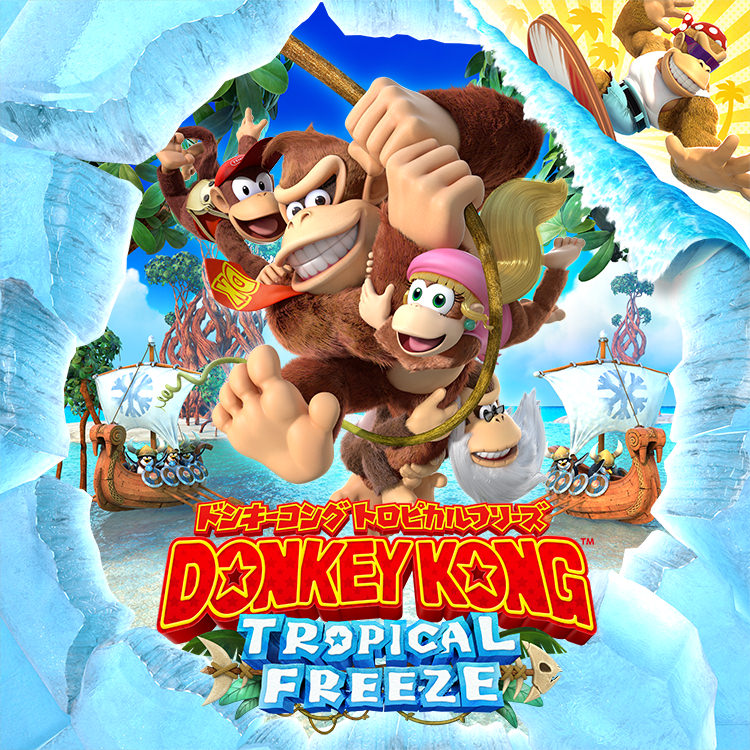 《大金剛：熱帶急凍》Nintendo Switch 版今日發售 支援 JoyCon 雙人合作遊玩《Donkey Kong Country