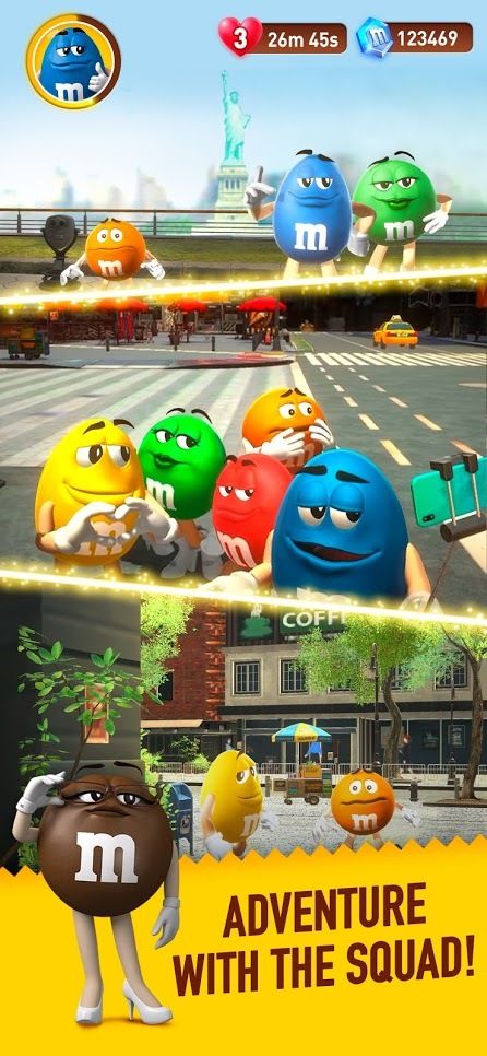 解謎益智遊戲《M&M 巧克力大冒險》推出 Android 版本 在繽紛 M&M 世界中盡情挑戰《M&M’S Adventure》 - 巴哈姆特