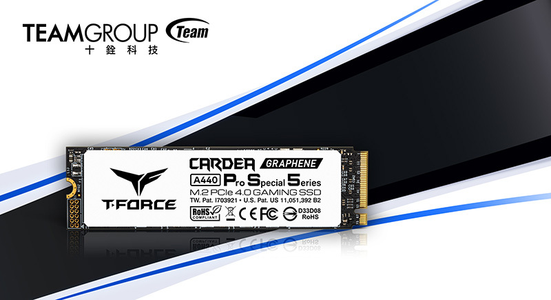 十銓發表新款石墨烯散熱PCIe 4.0 M.2 SSD「A440 Pro SS」 支援PS5 容量 
