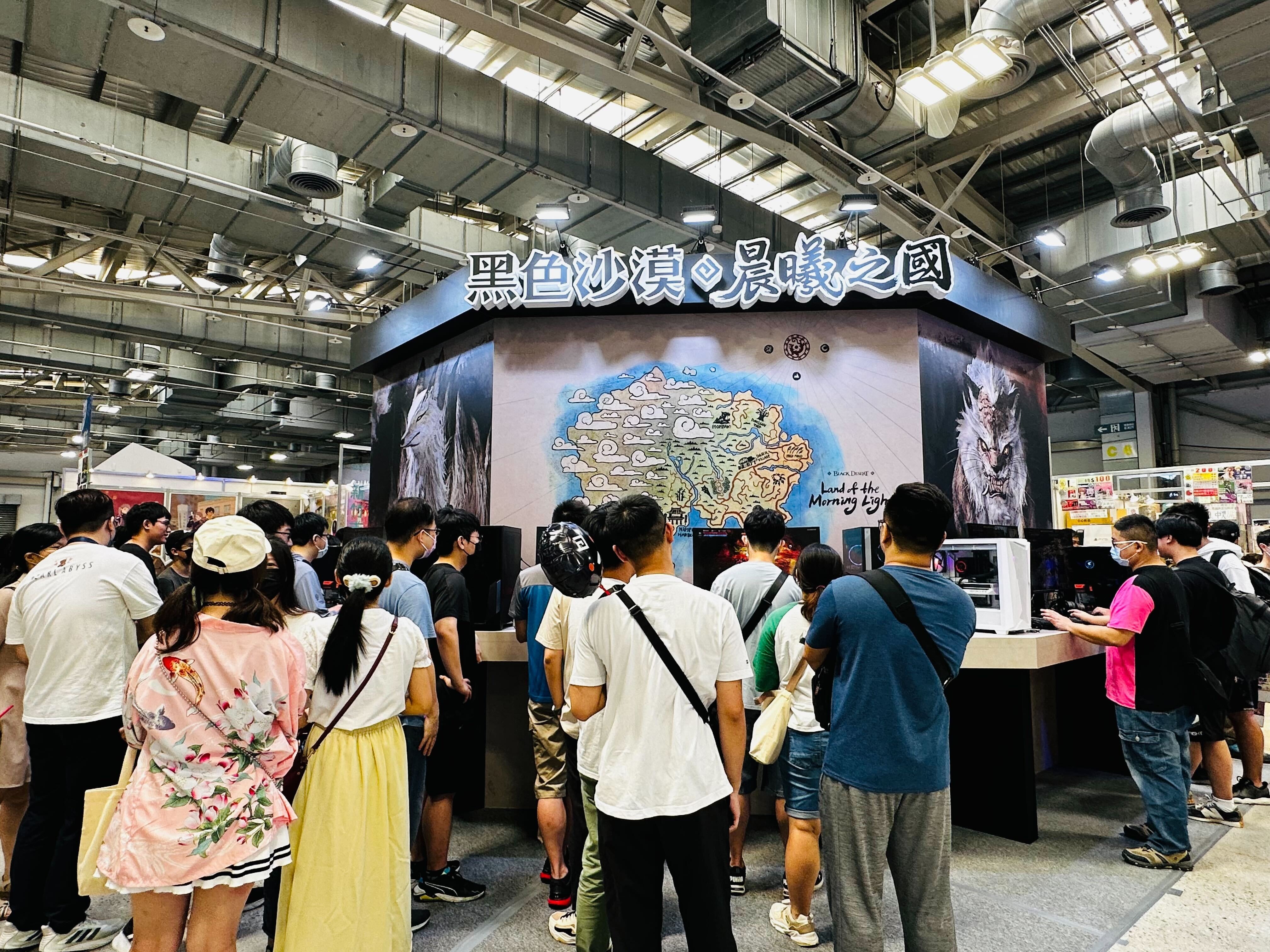 2023 夏日電玩展「晨曦之國」主題攤位吸引玩家排隊體驗 image