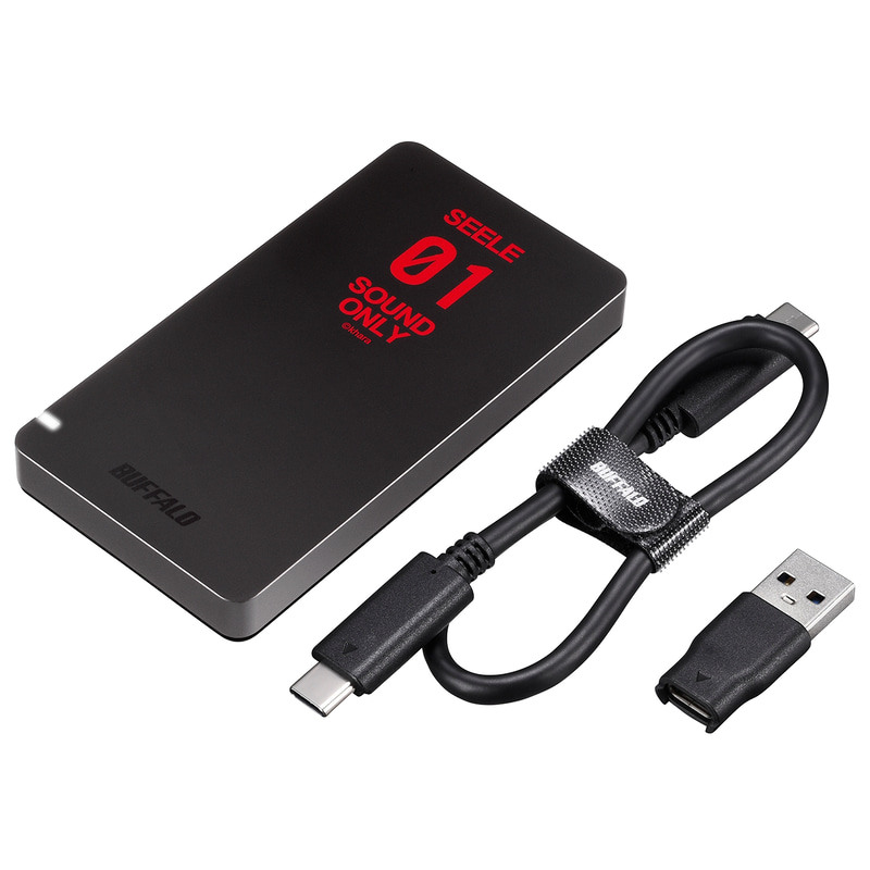 BUFFALO「外接式 SSD SSD-PGM480U3/EVA」 image