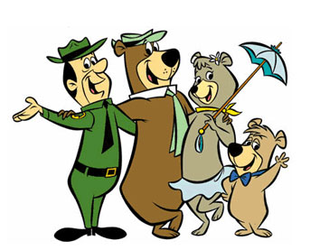 卡通《瑜珈熊》