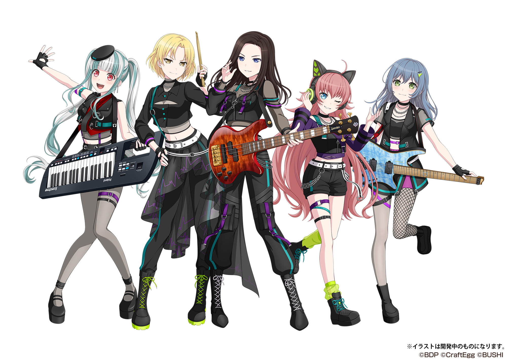 《BanG Dream！少女樂團派對》日版將於 3/16 實施六週年超大型更新 3D Live 及新視覺圖曝光《バンドリ！ ガールズバンド ...