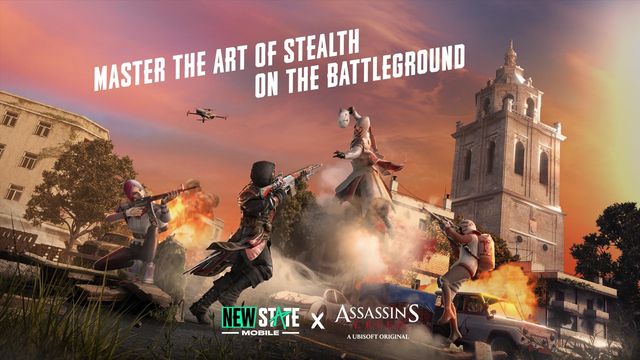 《未來之役 MOBILE》迎來 8 月全新改版 攜手《刺客教條》展開聯名合作《PUBG：NEW STATE》