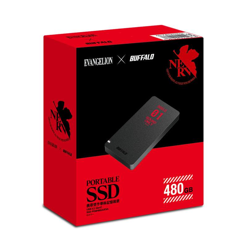 BUFFALO「外接式 SSD SSD-PGM480U3/EVA」 image
