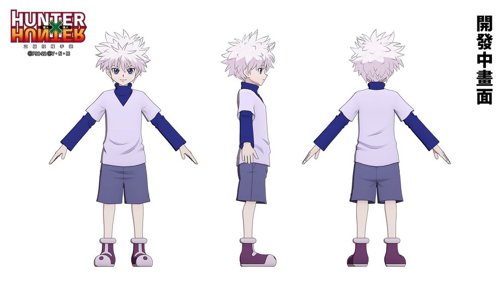 正版授權手機遊戲《獵人 × 獵人》釋出人物設計稿及 3D 建模《HUNTER×HUNTER》 - 巴哈姆特