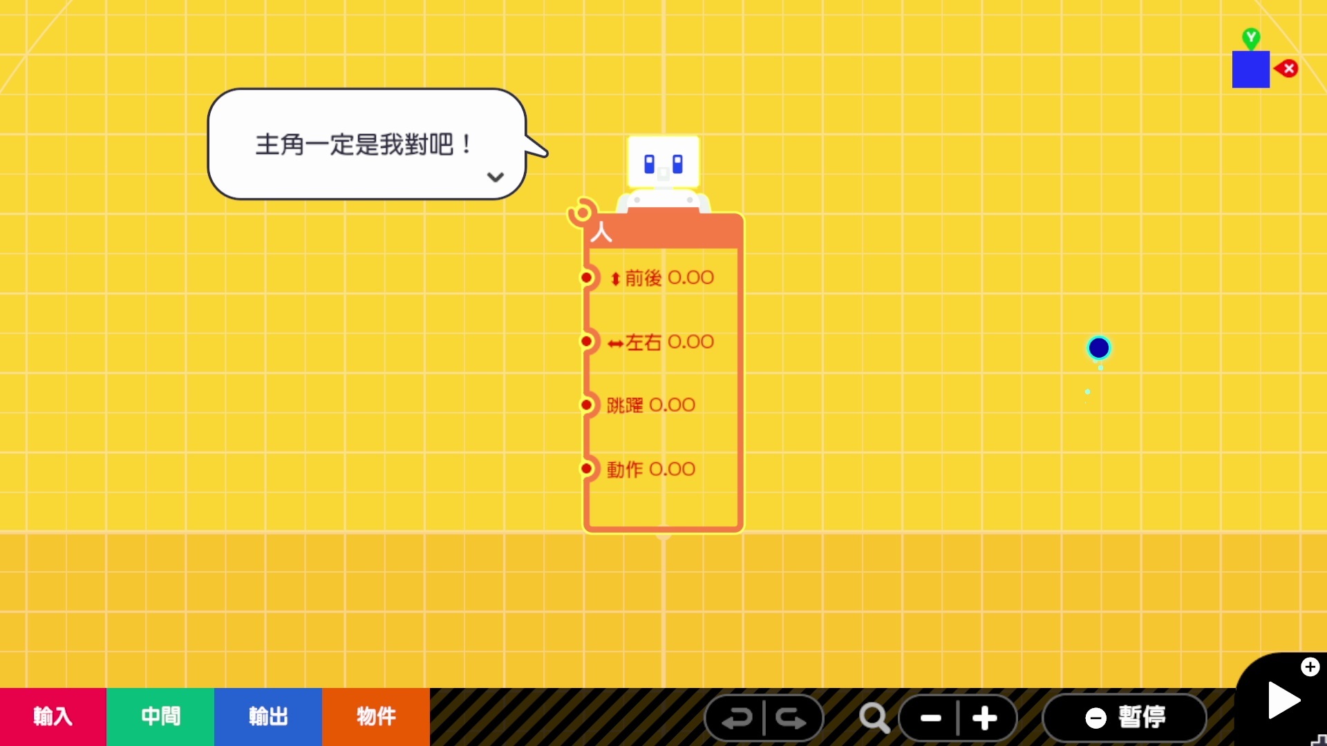 無論何時都想成為主角,人小節點 image