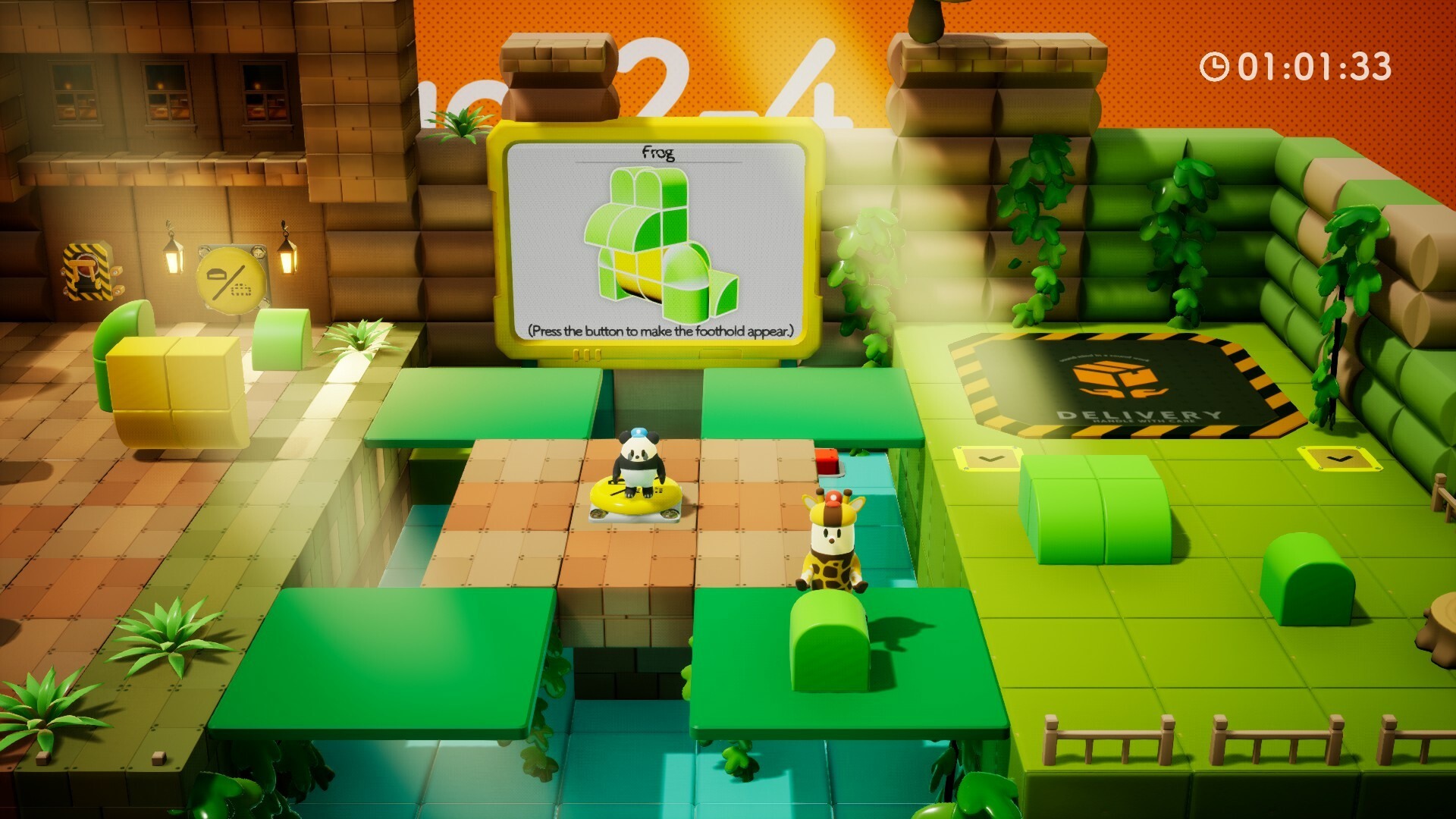 动作益智游戏《奇皮与诺宝》3 月初发售 扮演两位角色合力拼出玩具插图4