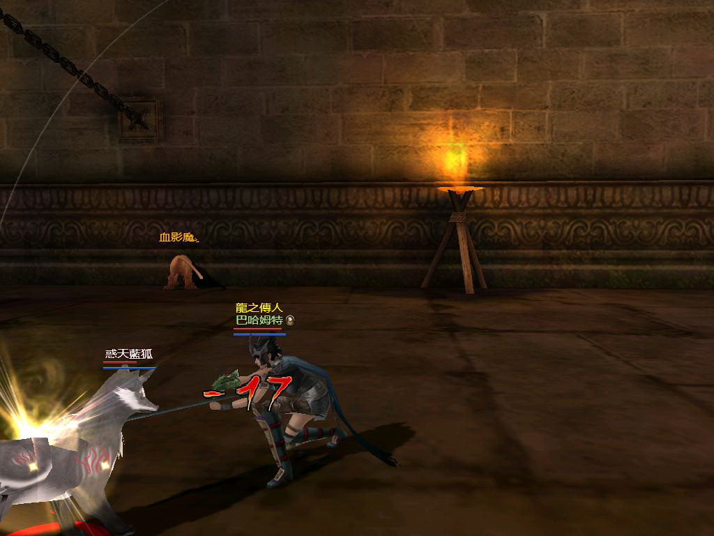 修練場中怪物重生速度快