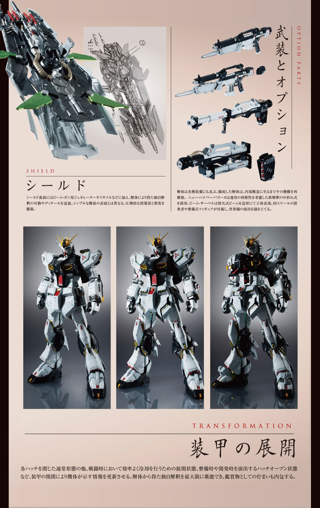 萬代推出 解體匠機 全新系列首波推出 N 鋼彈 以高精細度還原機體英姿 機動戦士ガンダム逆襲のシャア 巴哈姆特