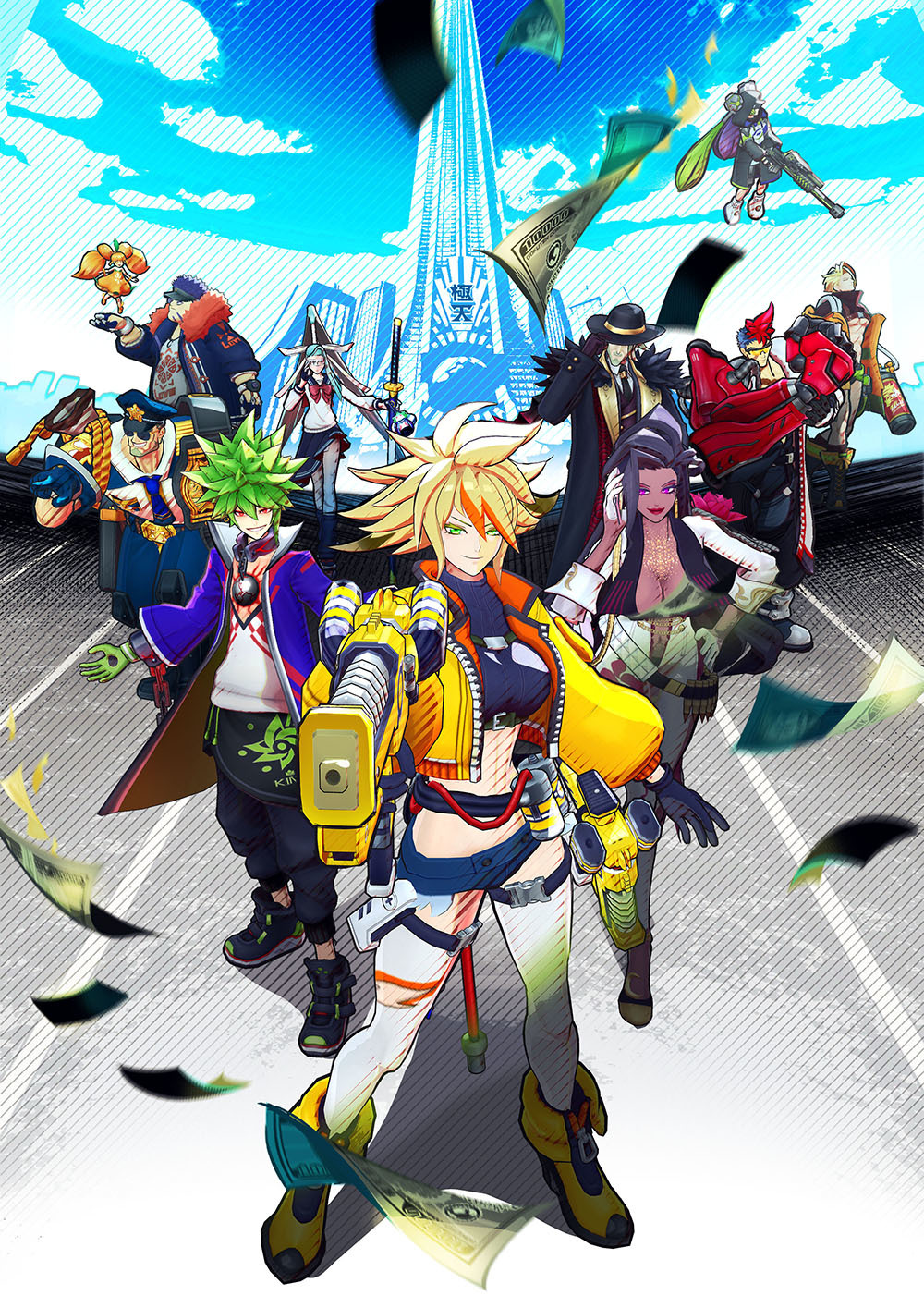 對戰動作遊戲 A I M 你只需要錢 預計今年展開服務公開預告網站及影片 A I M All You Need Is Money 巴哈姆特