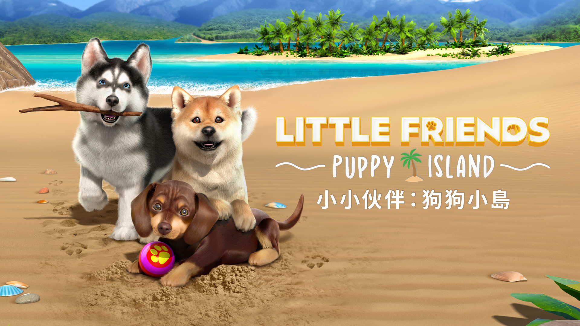 模擬寵物養成新作《小小伙伴：狗狗小島》公布登場品種狗狗介紹《Little Friends：Puppy Island》 - 巴哈姆特