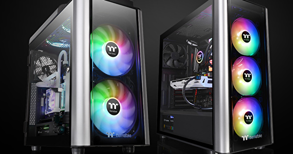 曜越推出全新 Level 20 MT ARGB 中直立式强化玻璃机壳与高直立式强化玻璃机壳