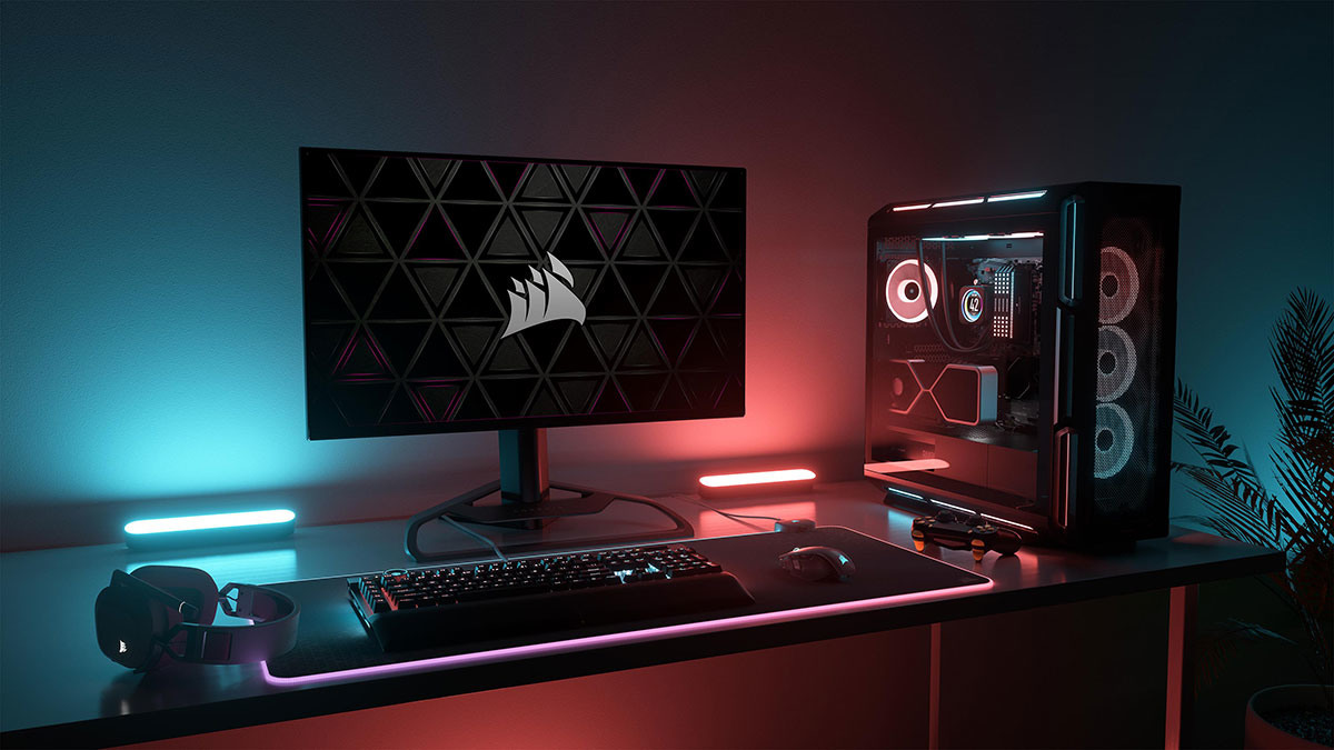 CORSAIR 宣布與照明公司 Signify 合作 同步 RGB 設備與燈具打造沉浸環境 - 巴哈姆特