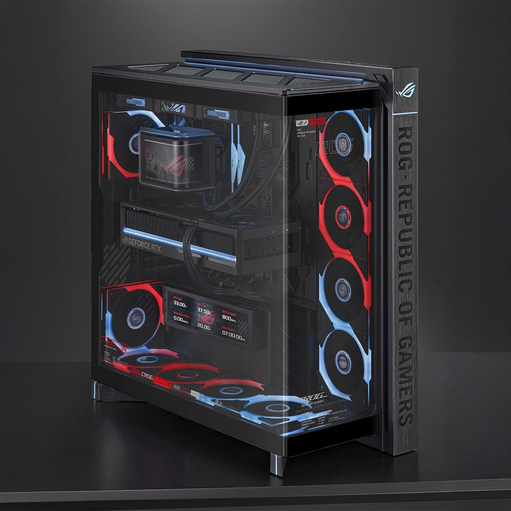 ROG Cronox 旗艦全景電競機殼登場 同步發表兩款 SSD 外接盒 - 巴哈姆特