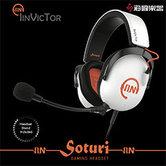 海國樂器｜為電玩而生的耳罩式耳機，IINVICTOR Soturi Gaming Headset