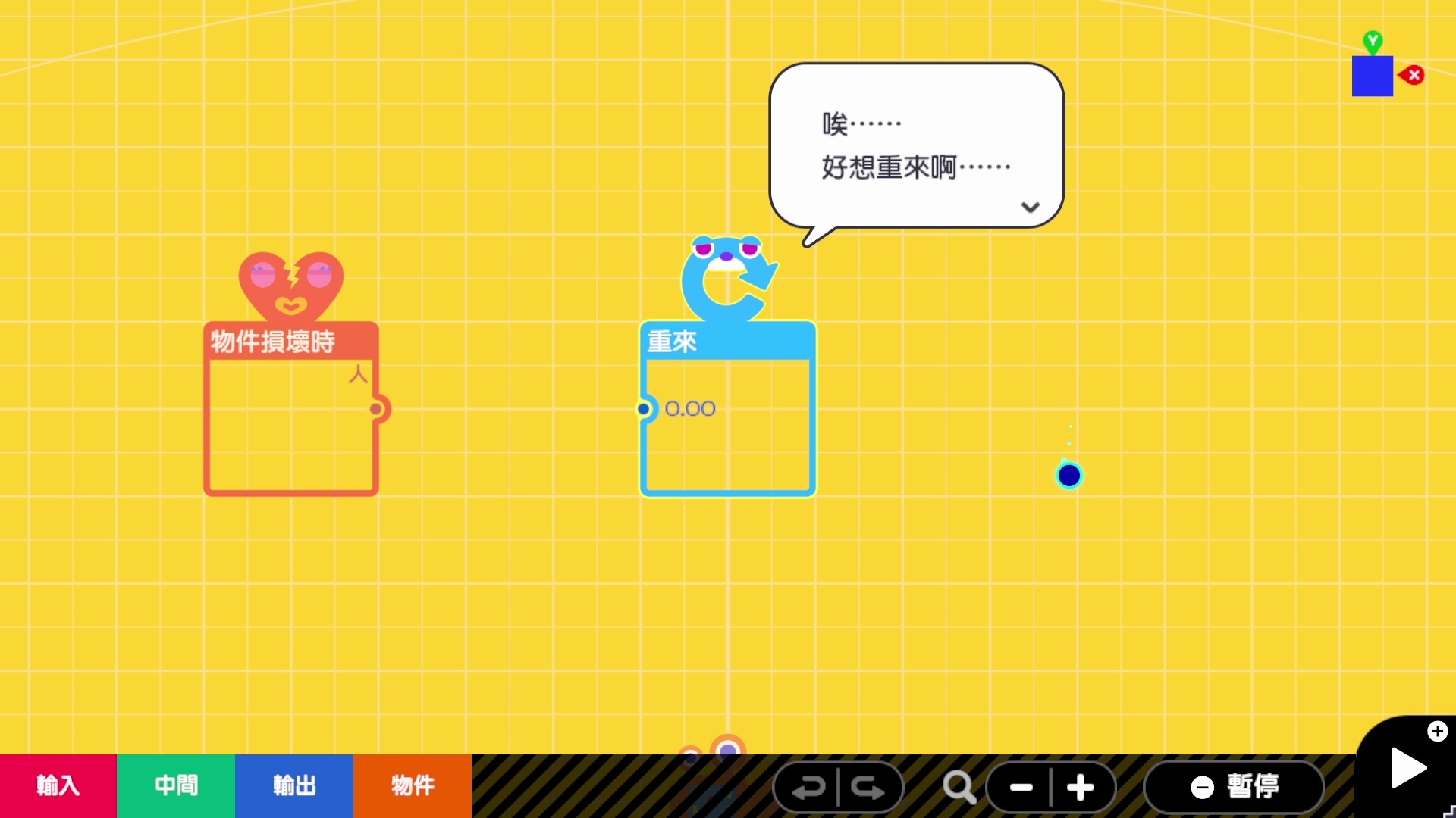 後悔失敗經常想要重來,重來小節點 image