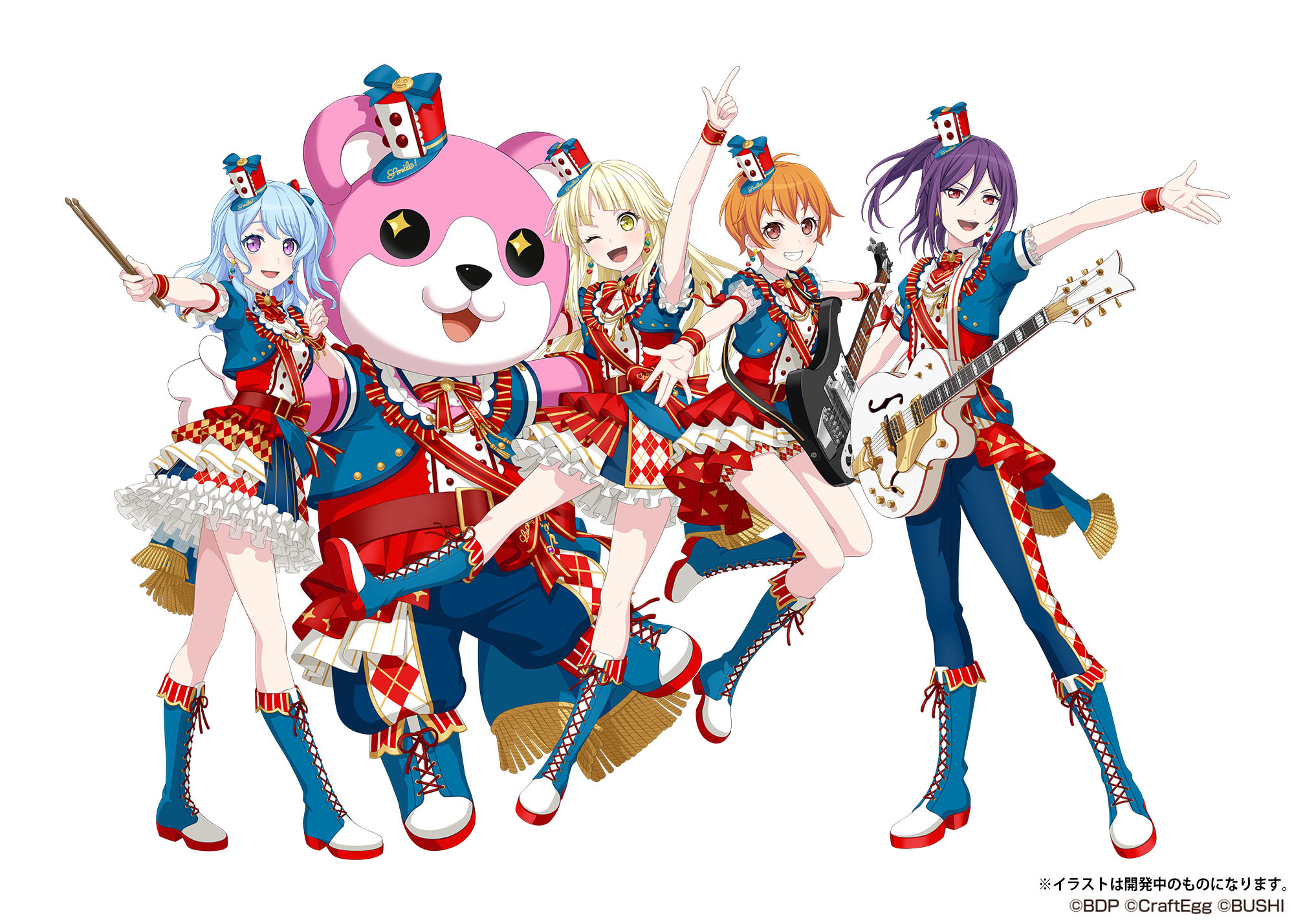 《BanG Dream！少女樂團派對》日版將於 3/16 實施六週年超大型更新 3D Live 及新視覺圖曝光《バンドリ！ ガールズバンド ...
