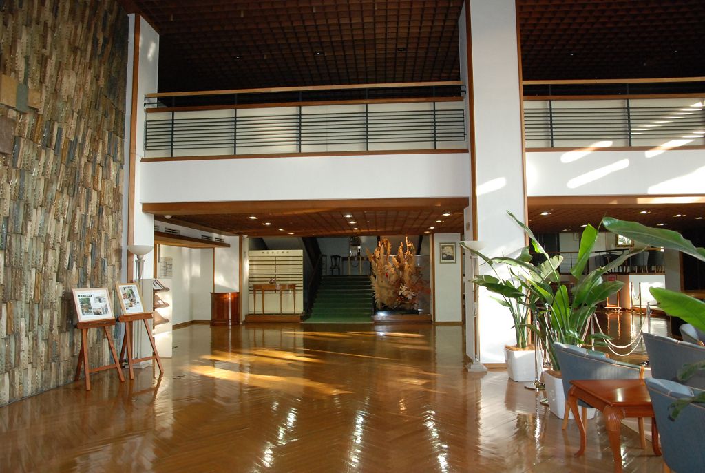 進入博物館的一樓大廳