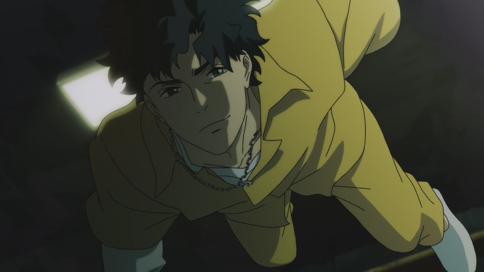 趁著面會的機會,阿克瑟又再次逃獄了。監獄內連貫紮實的跑酷、格鬥場景作畫驚人。 image