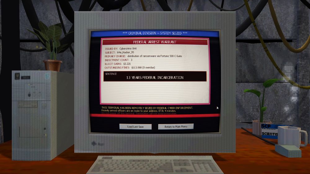 以 Windows 95 經典介面呈現新作《駭客 95》試玩版推出 打造惡意軟體賺錢《WinHack 95》 - 巴哈姆特