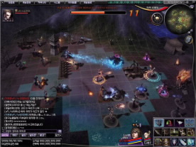 展示戰略戰鬥系統畫面