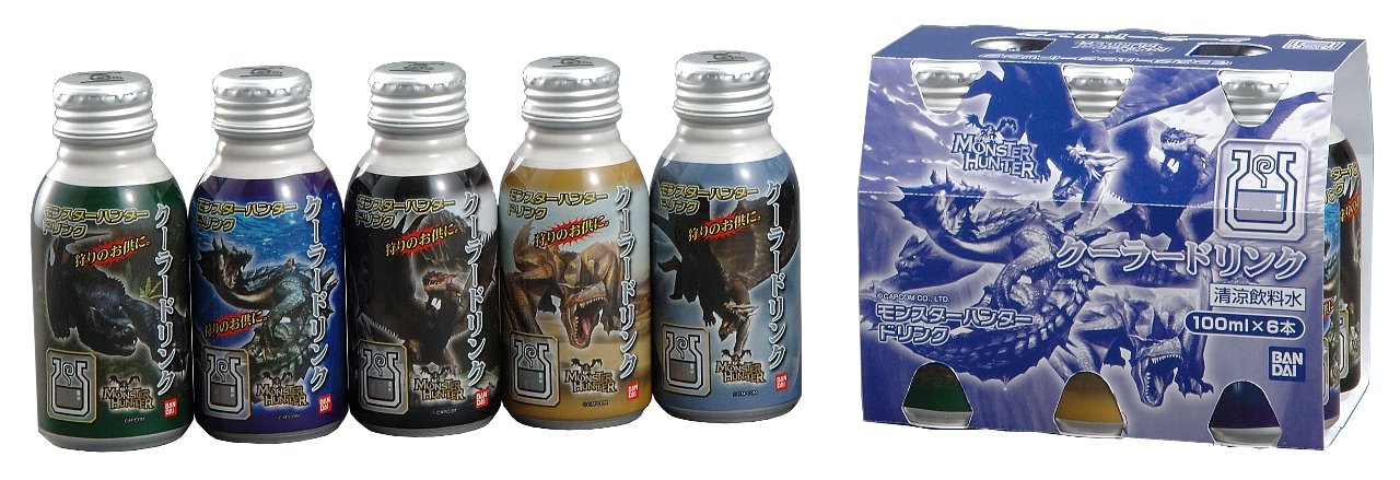 有 5 種不同主題怪物彩印的鋁罐包裝