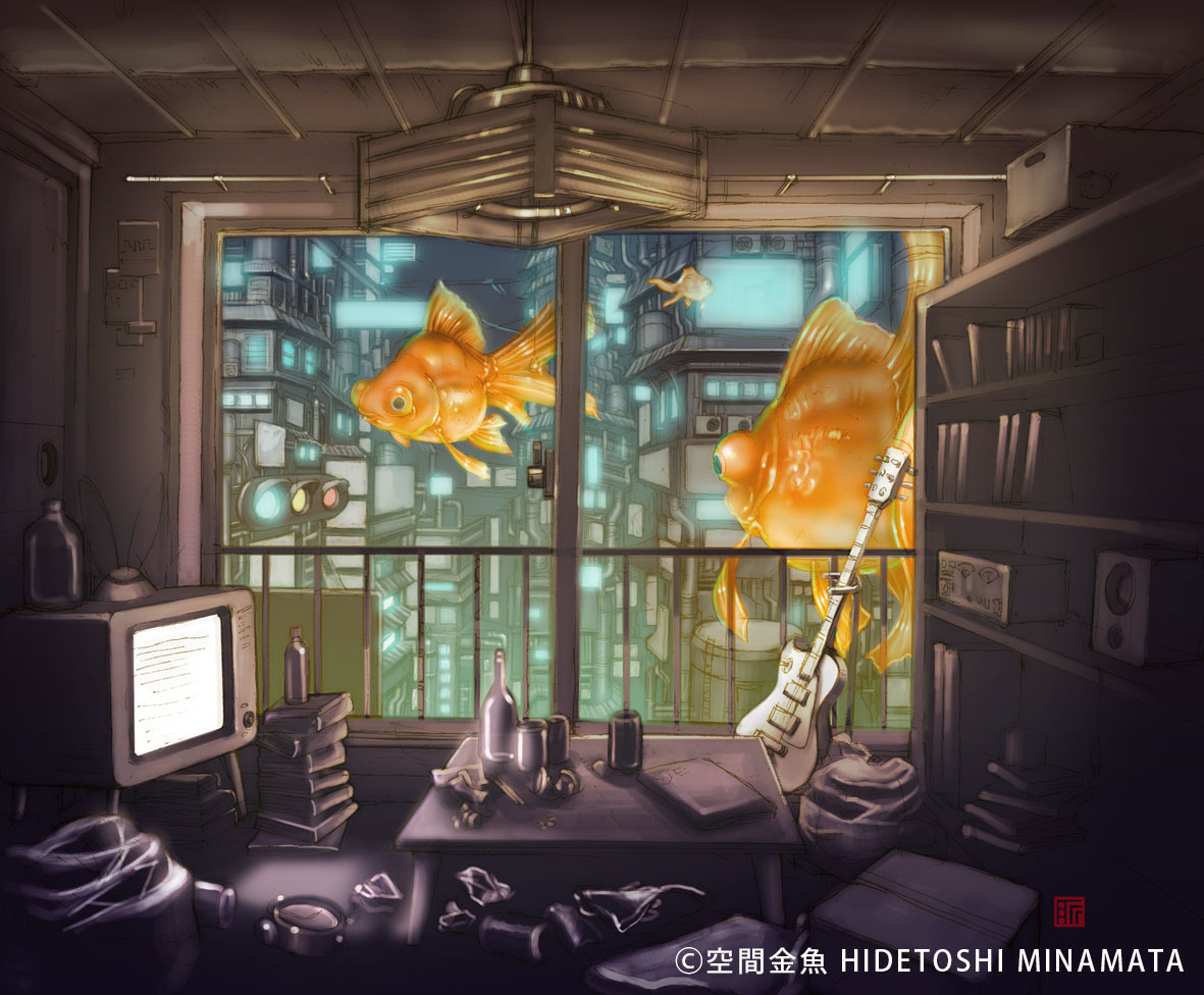 日本繪本式畫家 空間金魚 於台北d Art 推出個展 巴哈姆特