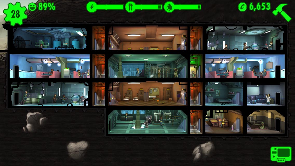 試玩 與 異塵餘生 系列相同世界觀的手機slg 異塵餘生 庇護所 Fallout Shelter 巴哈姆特